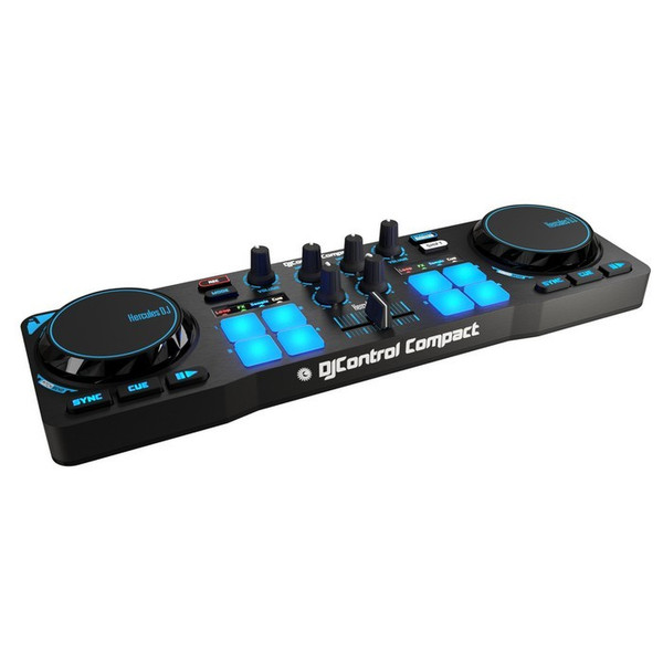 Hercules 4780843 2channels Black DJ controller