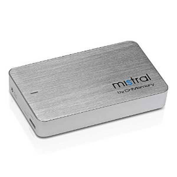 CnMemory Mistral USB3.0 HDD enclosure Silber