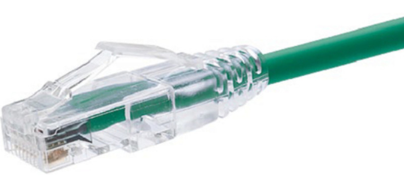 Unirise CS6-03F-GRN 0.9m Cat6 U/UTP (UTP) Green networking cable
