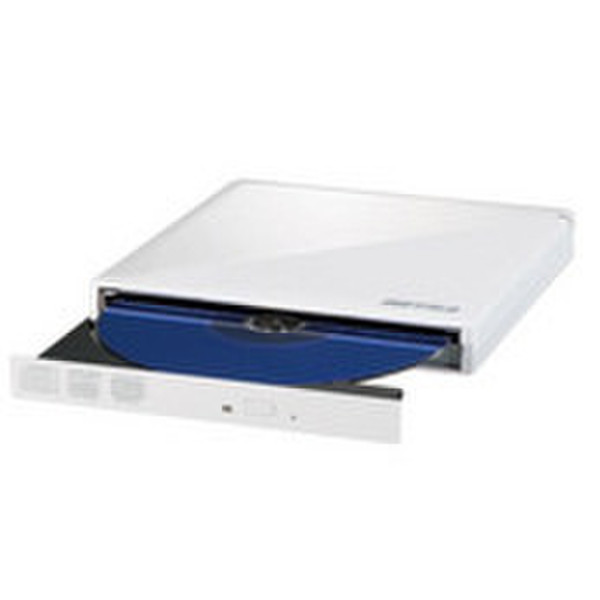 Buffalo MediaStation™ 8x Ultra-Slim Portable DVD Writer Внутренний Белый оптический привод