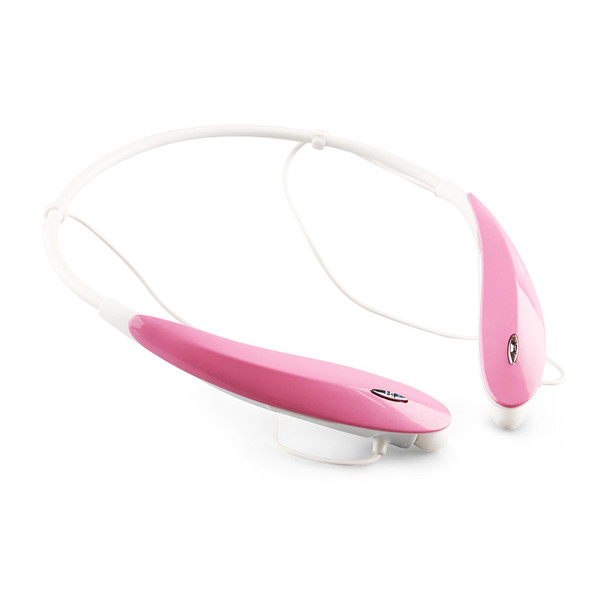 Hiper B32P Стереофонический Затылочная дужка Розовый, Белый гарнитура мобильного устройства