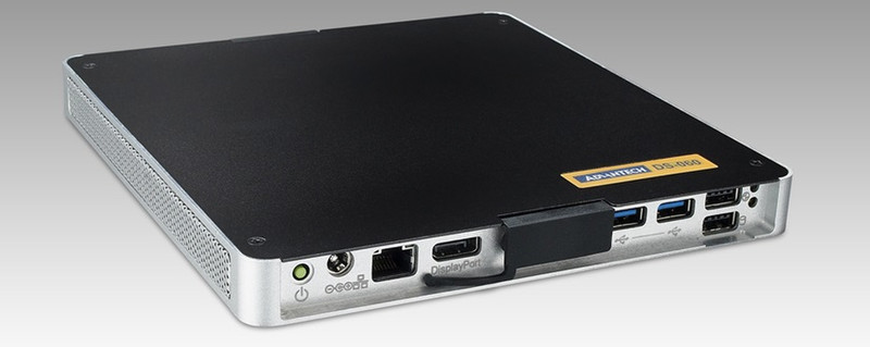 Advantech DS-063GB-S8A1E Intel NM10 1.86ГГц D2550 USFF Черный, Cеребряный ПК/рабочая станция barebone