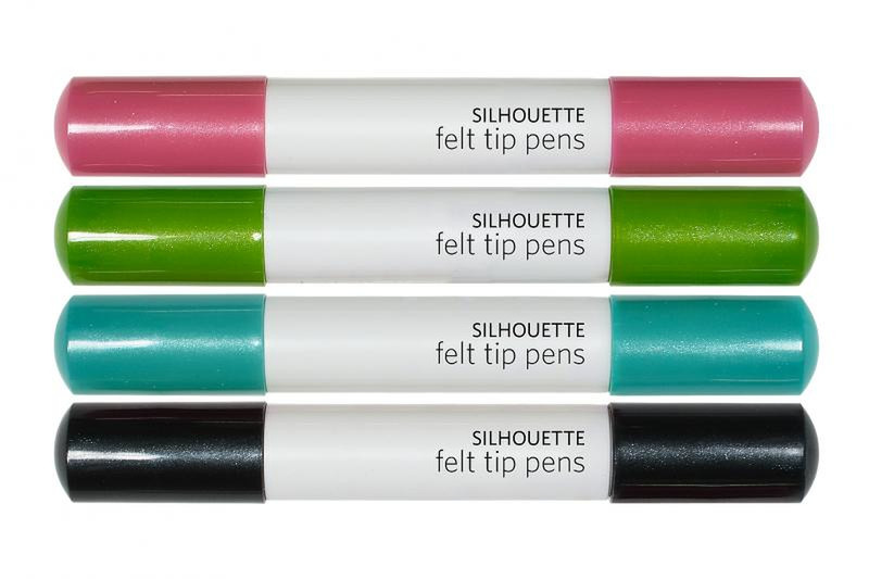 Silhouette Felt Tip Pens Color Metallic Pack