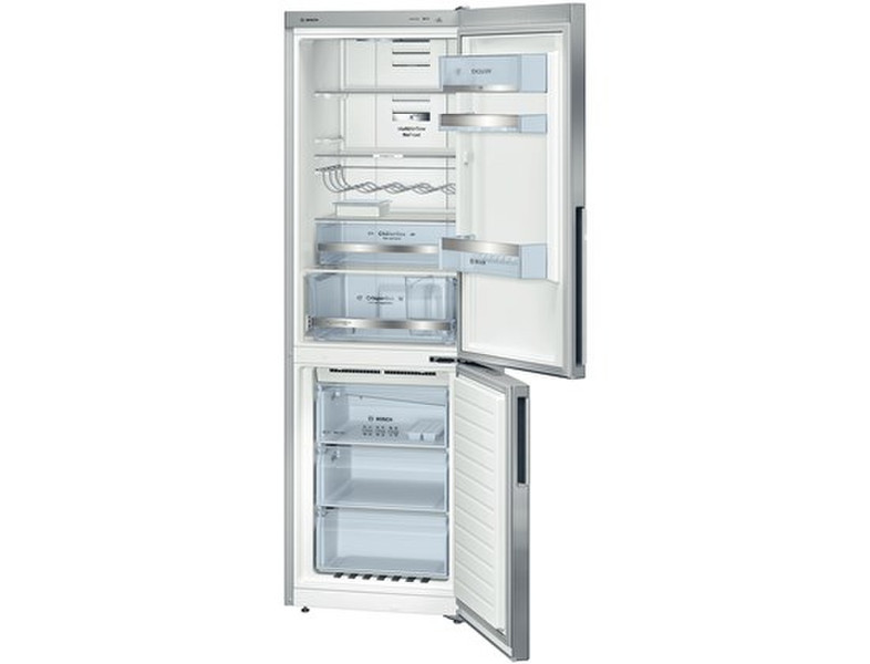 Bosch KGN36EI46 freestanding 234L 86L A+++ Stainless steel fridge-freezer