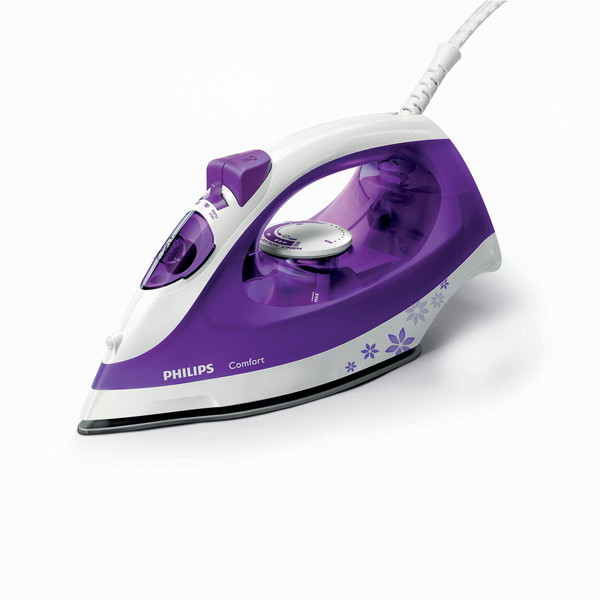 Philips GC1434/30 Steam iron 2000W Purple,White iron