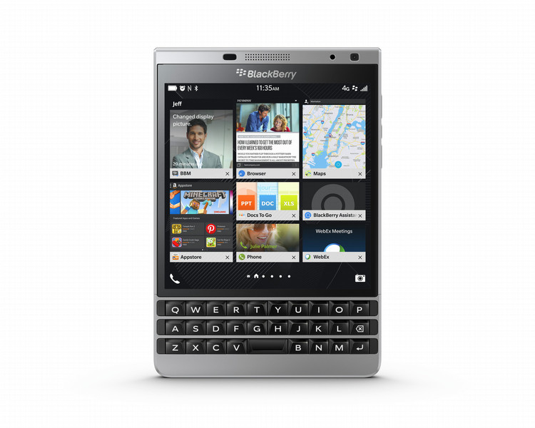 BlackBerry Passport 4G 32ГБ Cеребряный