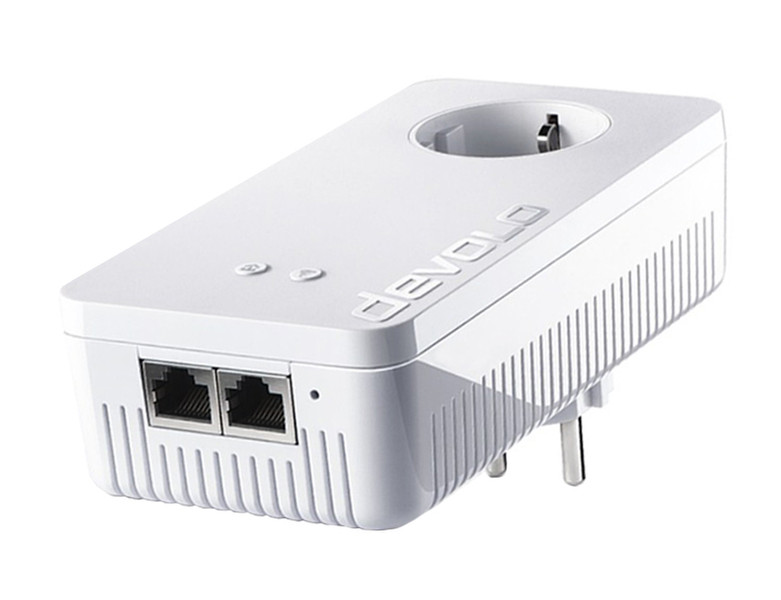 Devolo GIGABIT WLAN 1200Mbit/s Eingebauter Ethernet-Anschluss WLAN Weiß 1Stück(e) PowerLine Netzwerkadapter