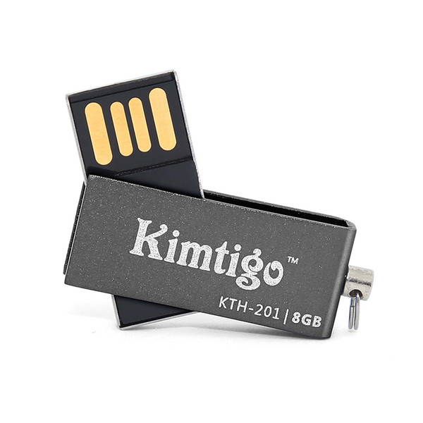 Kimtigo Himalayas KTH-201 8GB 8ГБ USB 2.0 Черный USB флеш накопитель