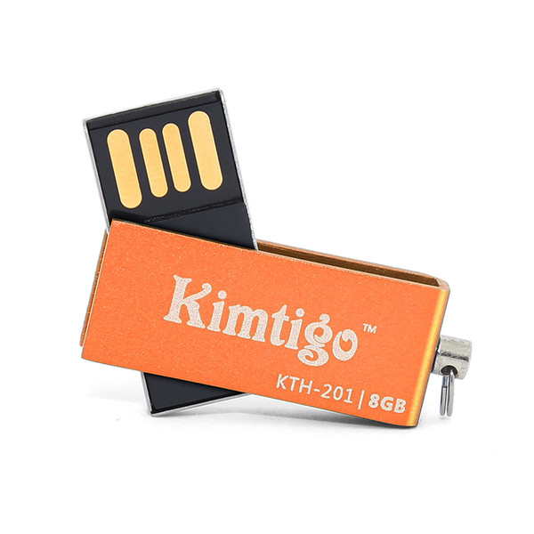 Kimtigo Himalayas KTH-201 8GB 8ГБ USB 2.0 Оранжевый USB флеш накопитель