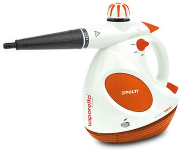 Polti Vaporetto Diffusion Portable steam cleaner 0.5л 1000Вт Оранжевый, Белый