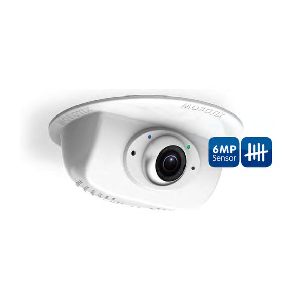 Mobotix p25 IP security camera Для помещений Dome Белый