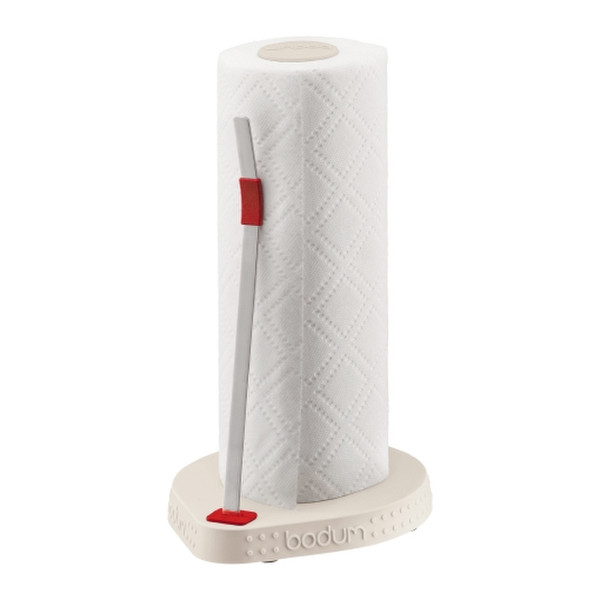 Bodum 11232-913 Tabletop paper towel holder Silikon, Edelstahl Cremefarben Papiertuch-Behälter