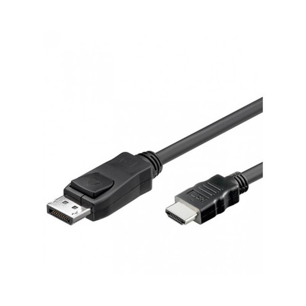 Techly ICOC DSP-H12-030 3m DisplayPort HDMI Schwarz Videokabel-Adapter