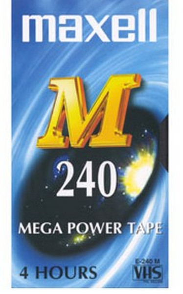 Maxell M 240 VHS Video cassette 240min 1pc(s)