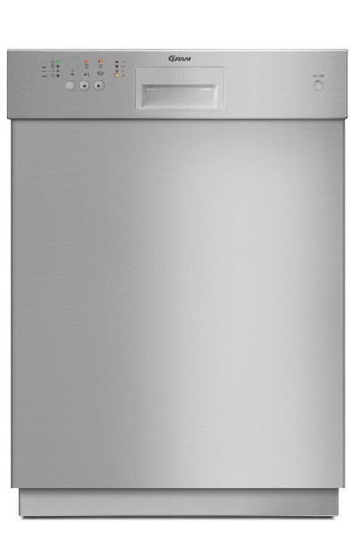 Gram OM 60-07 X Semi built-in 12place settings A+ dishwasher
