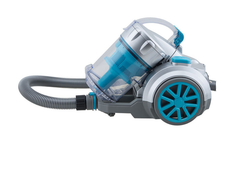 H.Koenig TC34 Cylinder vacuum cleaner A Blue,Grey,Metallic,Silver