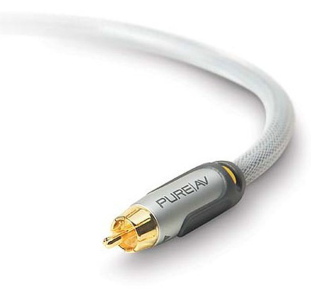 Belkin PureAV Composite Video Cable - 1.2m 1.2m Weiß Composite-Video-Kabel