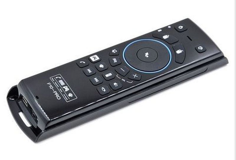 ALLNET 124170 RF Wireless Press buttons Black remote control