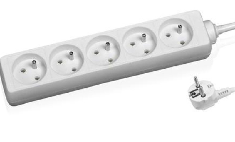 ECG KP 5030 5AC outlet(s) 3m White surge protector