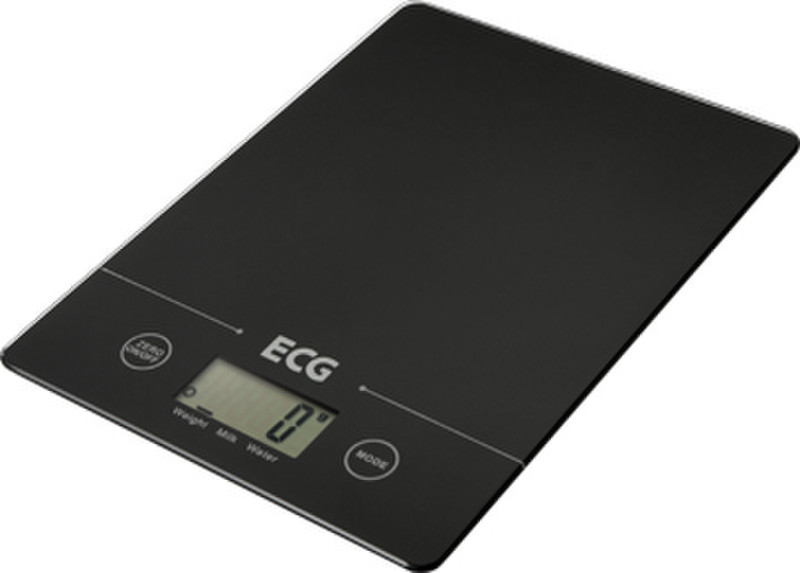 ECG KV 117 SLIM Electronic kitchen scale Black
