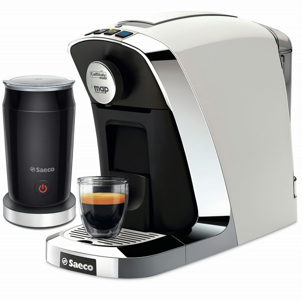 Caffitaly HD8602/14 Отдельностоящий Автоматическая Капсульная кофеварка 0.7л Белый кофеварка