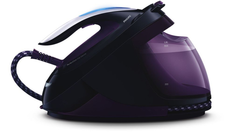 Philips PerfectCare Elite Silence GC9650/81 2400W 1.8L T-ionicGlide soleplate Black steam ironing station