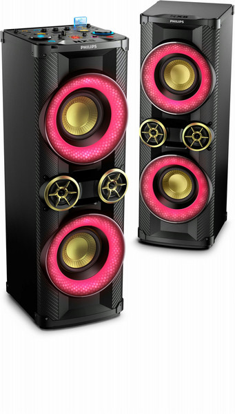 Philips NTX800X/78 3200W Black,Gold,Pink home audio set