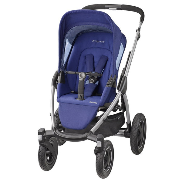 Maxi-Cosi Mura 4 Plus Traditional stroller 1место(а) Черный, Синий, Нержавеющая сталь