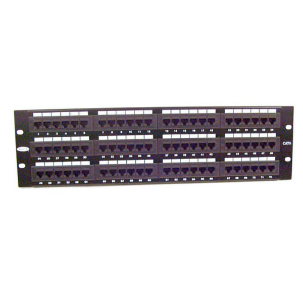Belkin Patch Panel 568 AB 72p ENet CAT5 network equipment chassis