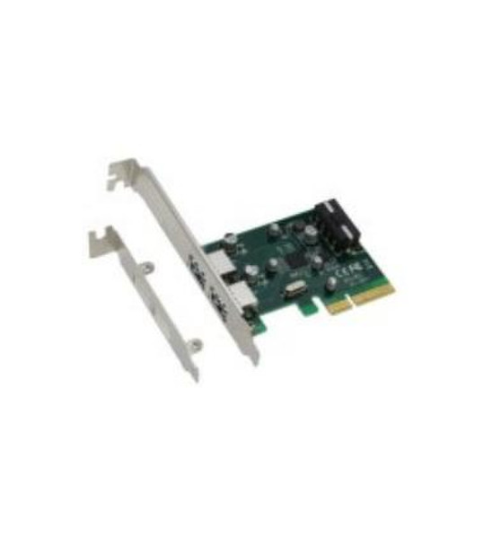 Sedna SE-PCIE-USB31-2-2A-AS Eingebaut USB 3.1 Schnittstellenkarte/Adapter