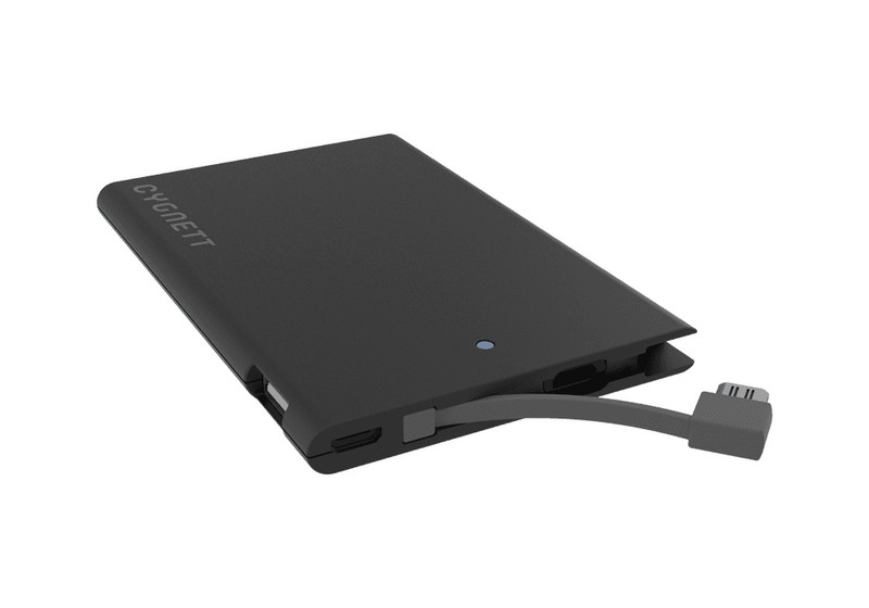 Cygnett ChargeUp Pocket 2500 Литий-полимерная (LiPo) 2500мА·ч Черный внешний аккумулятор