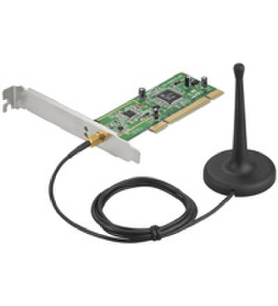 Wentronic WLAN PCI 54Mbps external antenna 54Mbit/s networking card