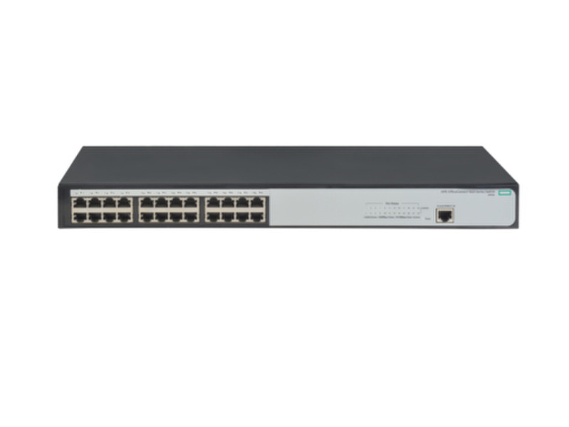 Hewlett Packard Enterprise OfficeConnect 1620 24G Управляемый L2 Gigabit Ethernet (10/100/1000) 1U Серый