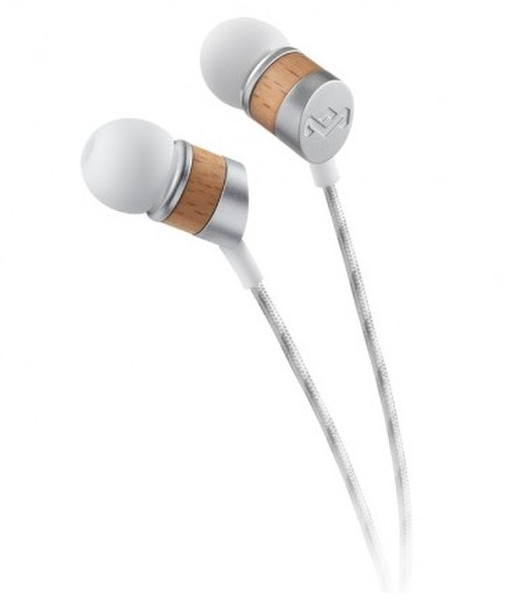 The House Of Marley Uplift Binaural In-ear Silver,White
