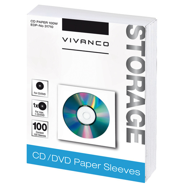 Vivanco 31710 чехлы для оптических дисков