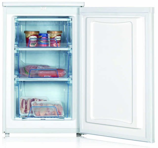 ECG EFT 10852 WA+ freestanding Upright 68L A+ White freezer
