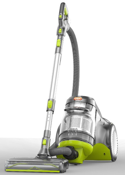 VAX C85-AS-PH-E Cylinder vacuum cleaner 2.3L 800W A Lime,Silver vacuum