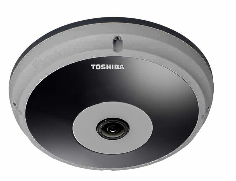 Toshiba IK-WF51R IP security camera В помещении и на открытом воздухе Dome Черный, Серый камера видеонаблюдения