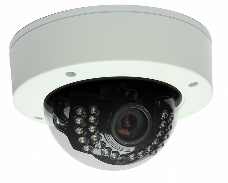 Toshiba IKS-R307 CCTV security camera Вне помещения Dome Белый камера видеонаблюдения
