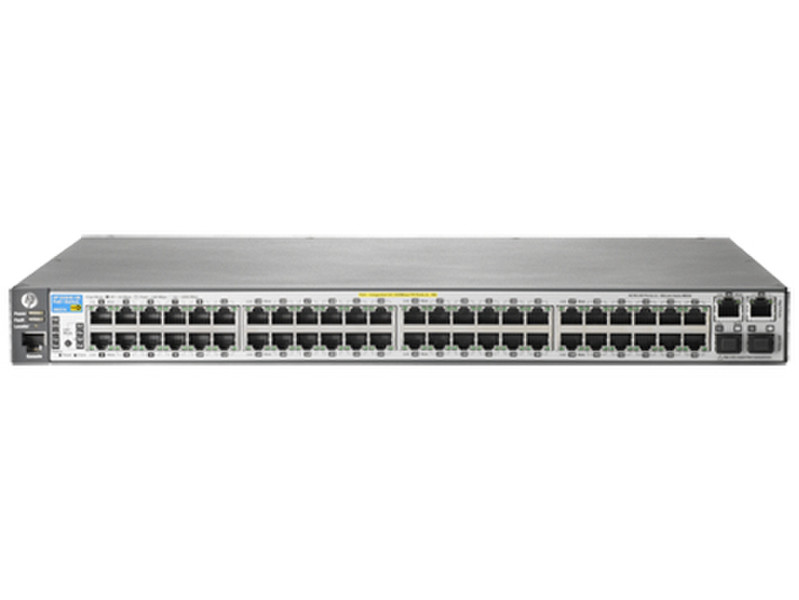 Hewlett Packard Enterprise 2620-48-PoE+ Управляемый L2 Fast Ethernet (10/100) Power over Ethernet (PoE) 1U Серый