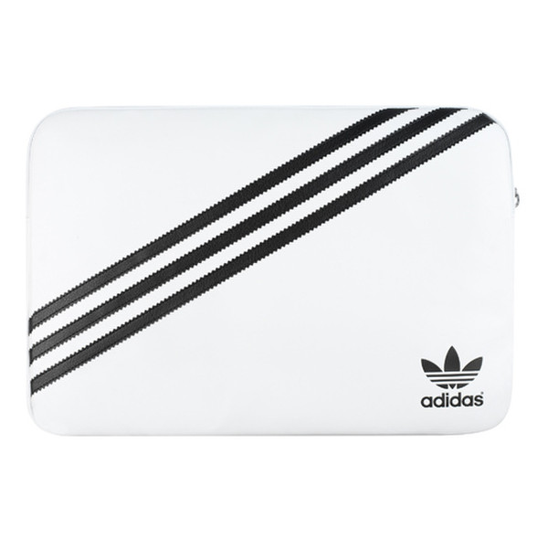 Adidas B00055 13Zoll Sleeve case Schwarz, Weiß Notebooktasche