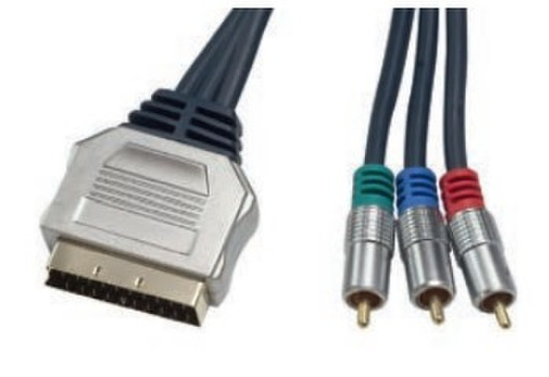shiverpeaks 2m Scart - 3x RCA