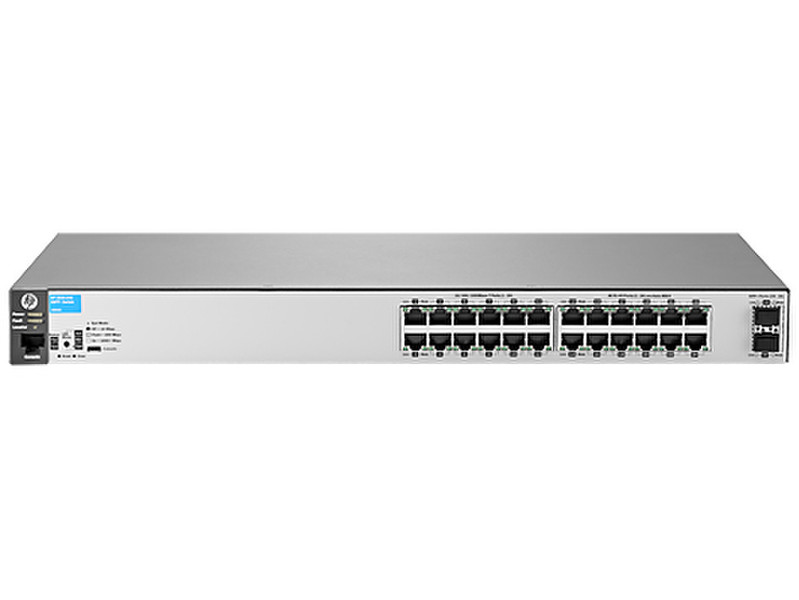 Hewlett Packard Enterprise Aruba 2530 24G 2SFP+ Управляемый L2 Gigabit Ethernet (10/100/1000) 1U Серый