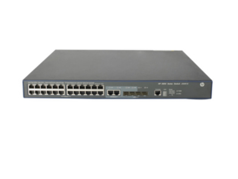 Hewlett Packard Enterprise FlexNetwork 3600 24 PoE+ v2 EI Управляемый L3 Fast Ethernet (10/100) Power over Ethernet (PoE) 1U Серый