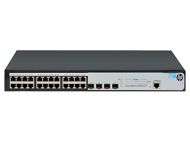 Hewlett Packard Enterprise OfficeConnect 1920 24G Управляемый L3 Gigabit Ethernet (10/100/1000) 1U Серый