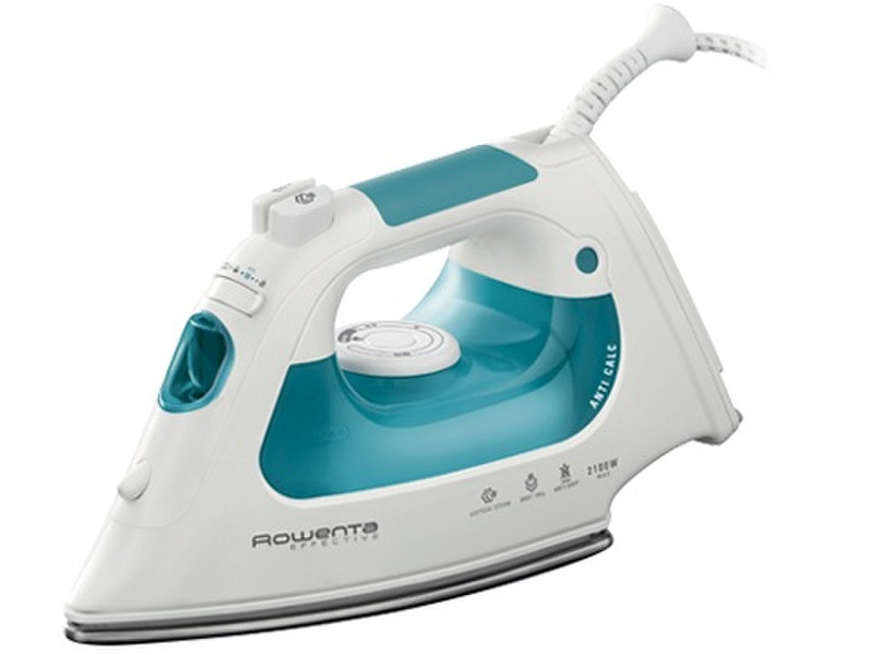 Rowenta DX1411 Dry & Steam iron Stainless steel soleplate 2100W Green,White