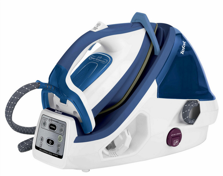 Tefal Pro Express Control PLUS GV8931 1.6l Protect soleplate Weiß, Blau Dampfbügelstation