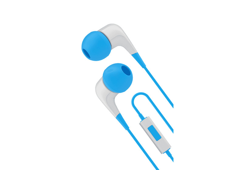 Cygnett 2XS In-ear Binaural Wired Blue,White