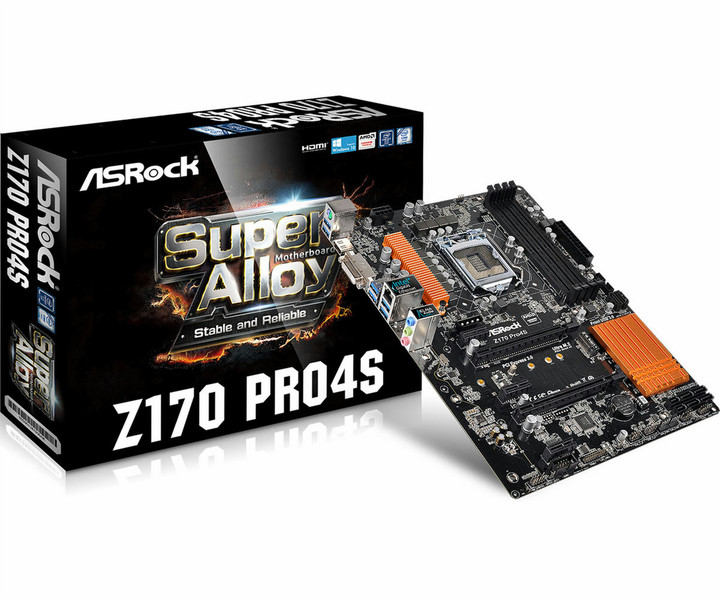 Asrock Z170 Pro4S Intel Z170 LGA1151 ATX материнская плата