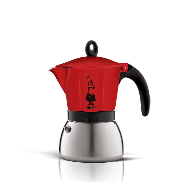 Bialetti MOKA INDUCTION 6 TZ RED Красный